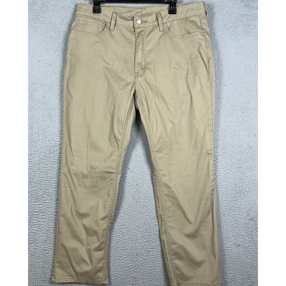 Levis 541 Jeans Mens 36X30 Tan All Seasons Tech Athletic Taper Stretch Denim